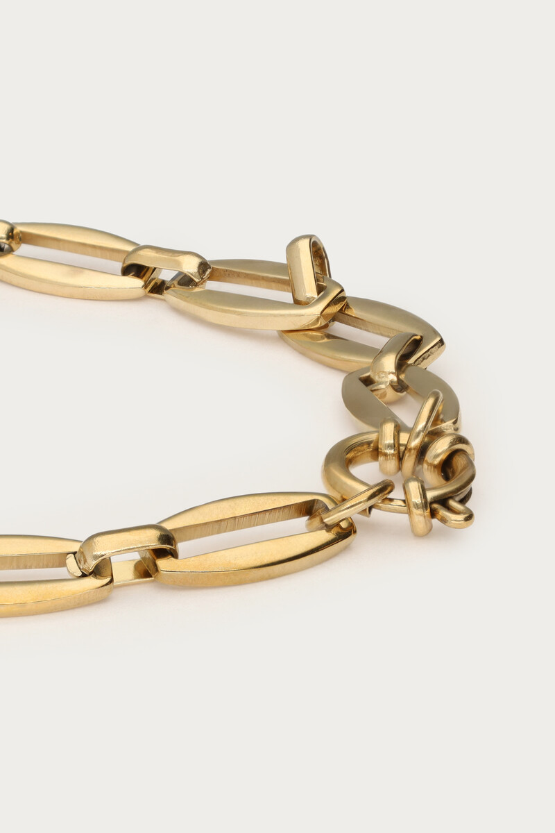 Iconic chain bracelet with large clasp | My Jewellery