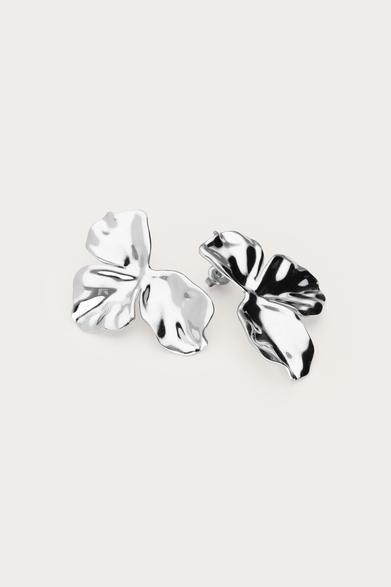 Iconic drop earrings half flower | My Jewellery
