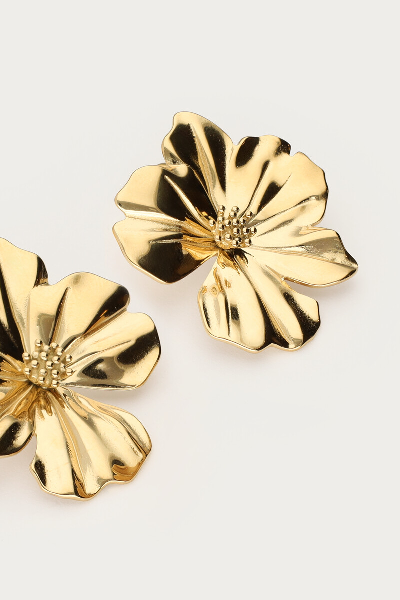 Iconic drop earrings with flower | My Jewellery