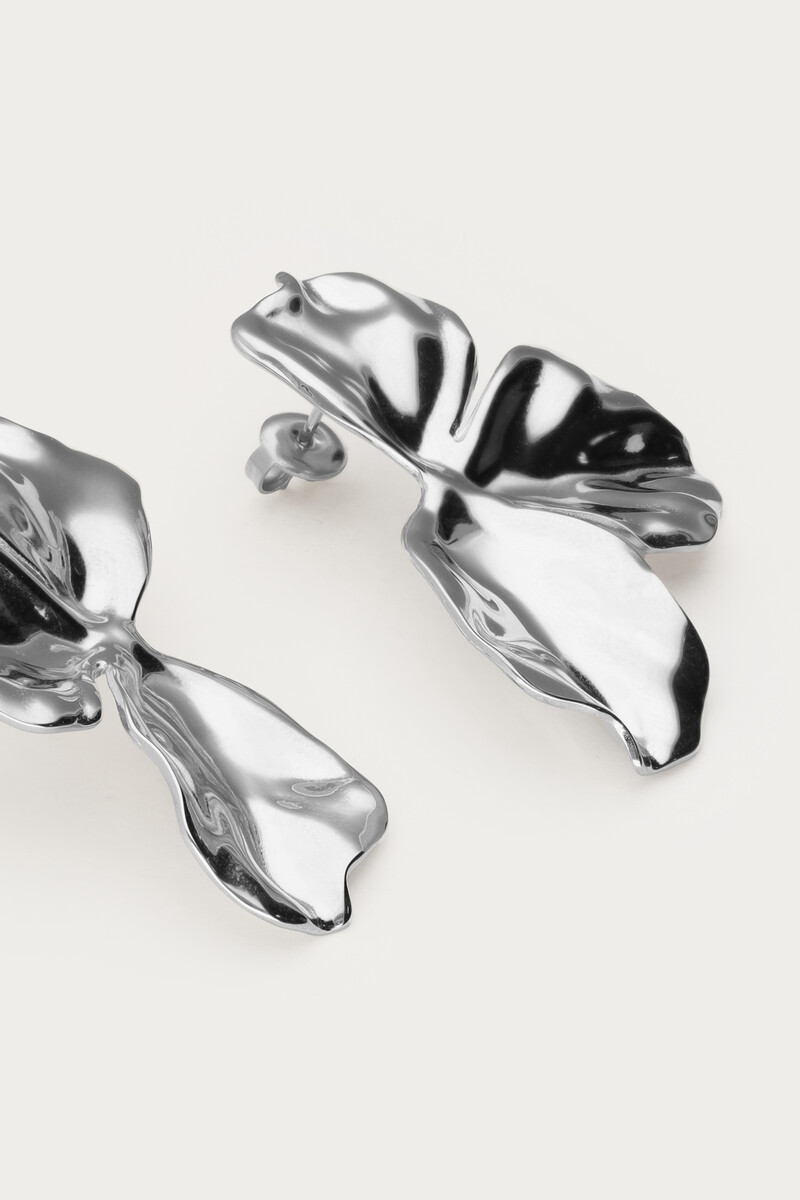 Iconic drop earrings half flower | My Jewellery