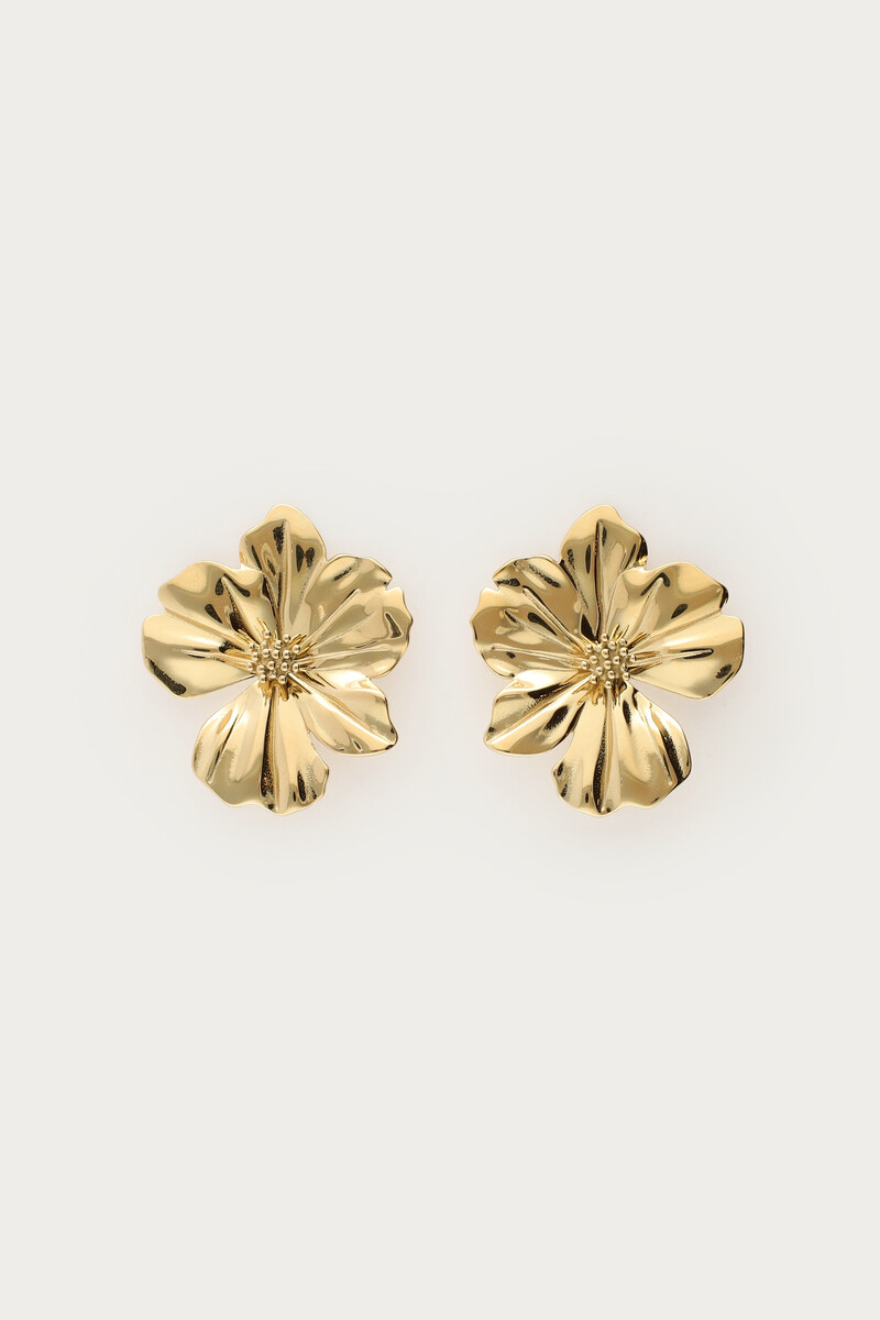 Iconic drop earrings with flower | My Jewellery