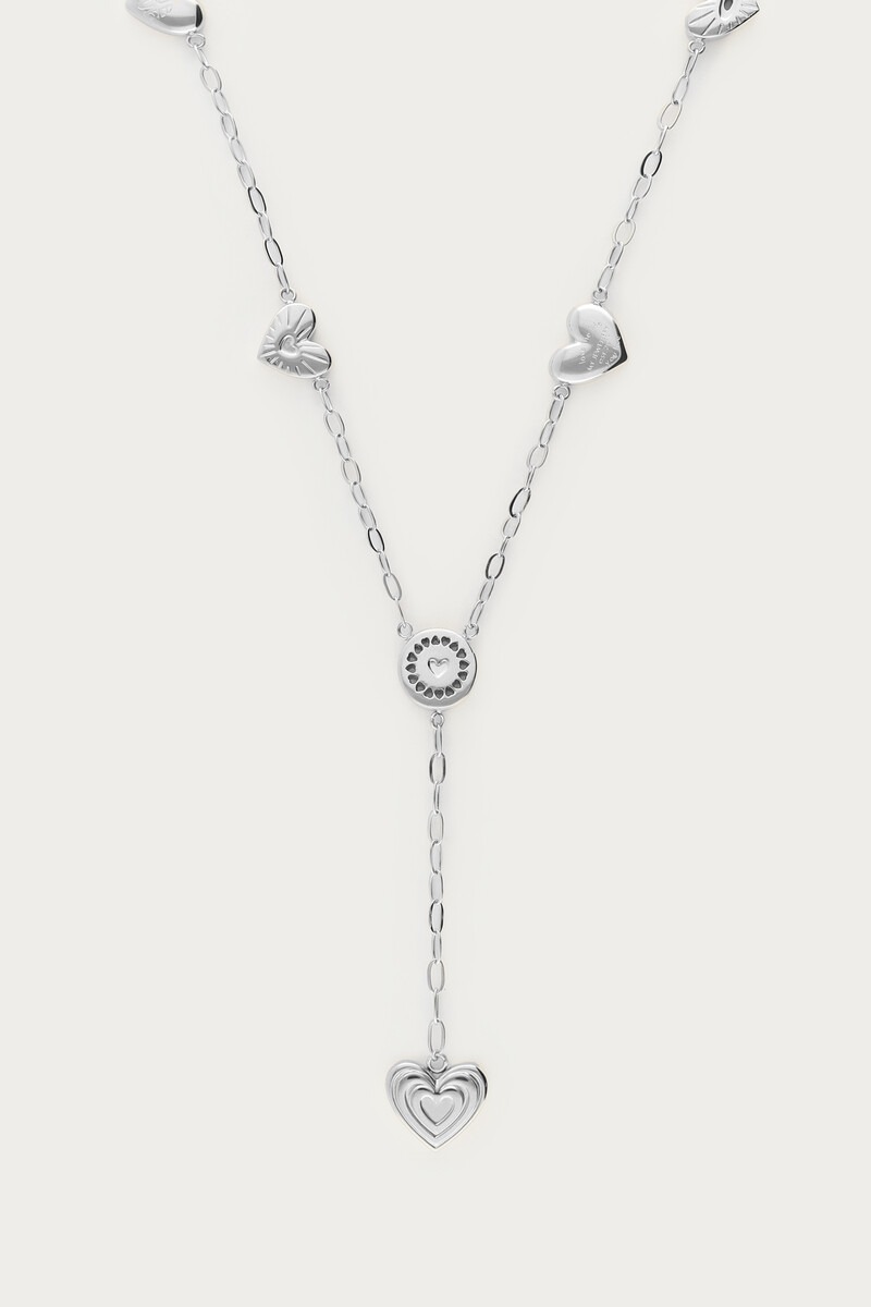 Iconic long necklace with candy hearts | My Jewellery