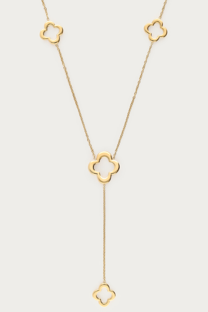 Iconic long necklace with clovers | My Jewellery