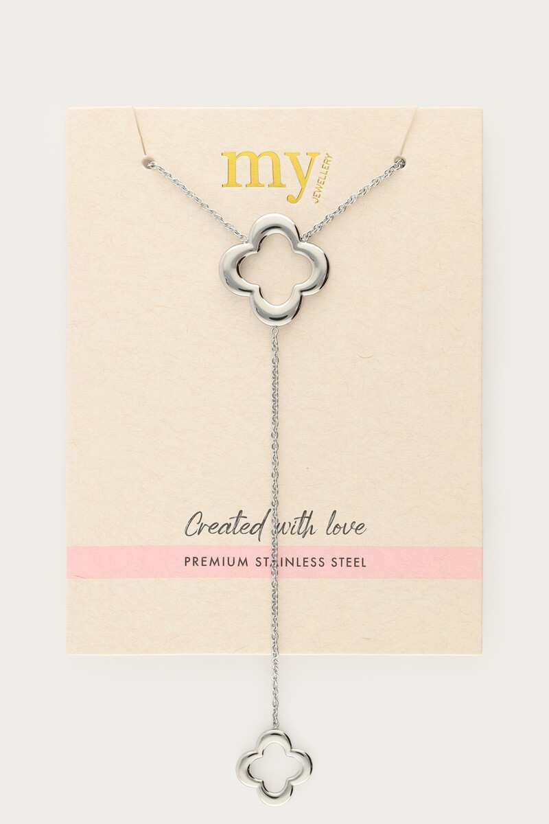 Iconic long necklace with clovers | My Jewellery