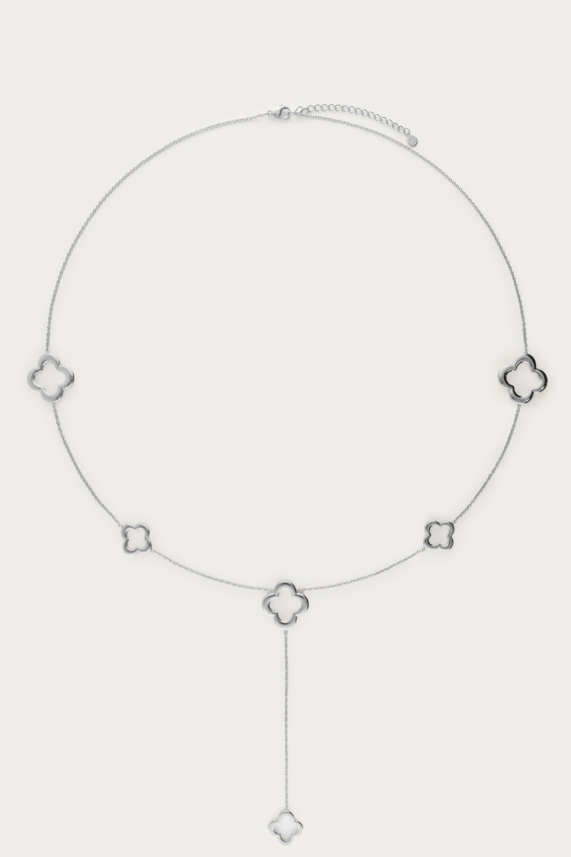 Iconic long necklace with clovers | My Jewellery