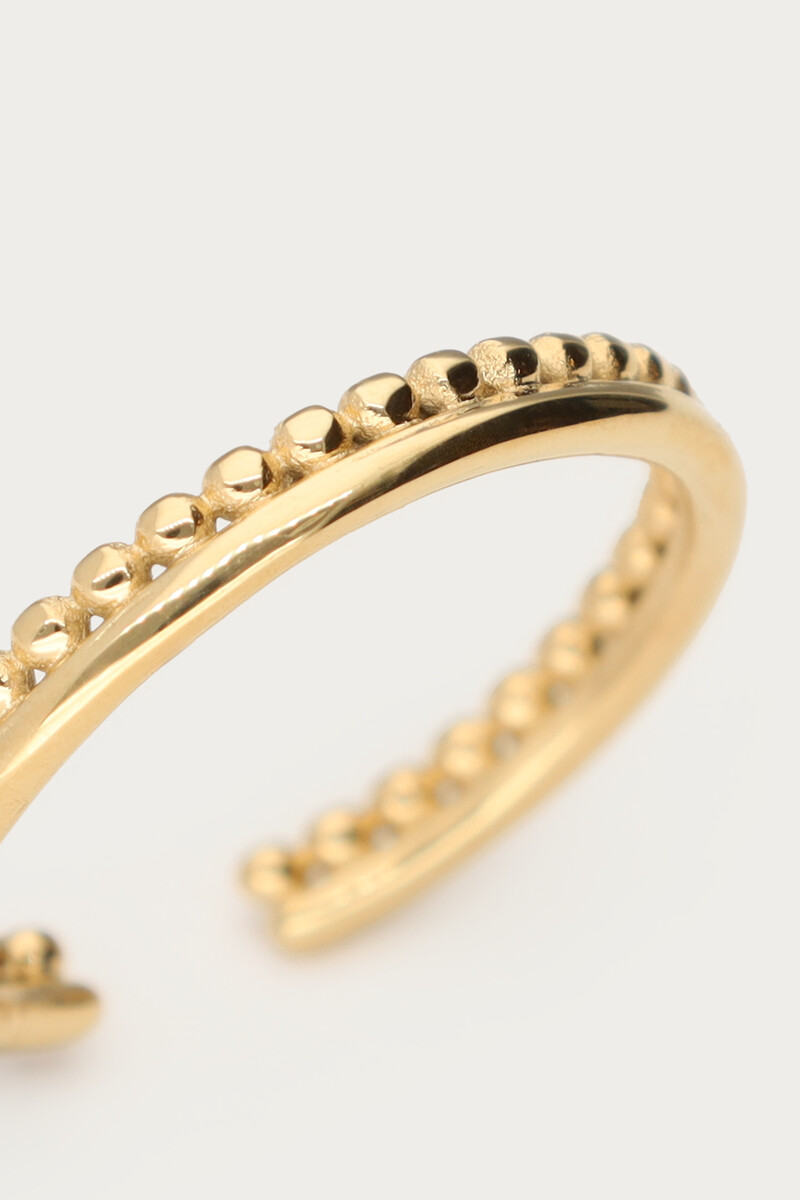 Iconic narrow ring with beads | My Jewellery