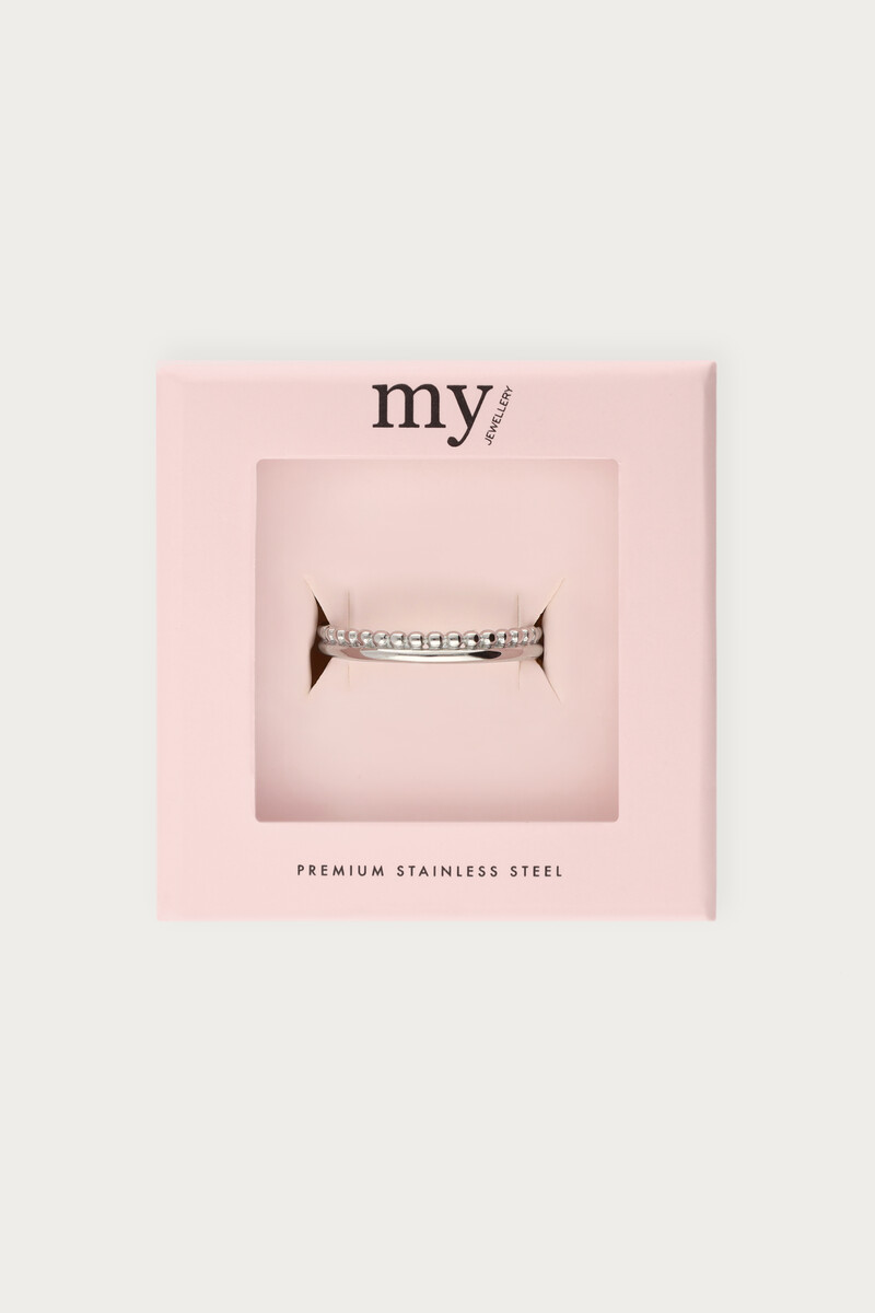 Iconic narrow ring with beads | My Jewellery