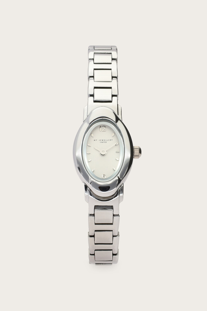 Iconic horloge ovaal