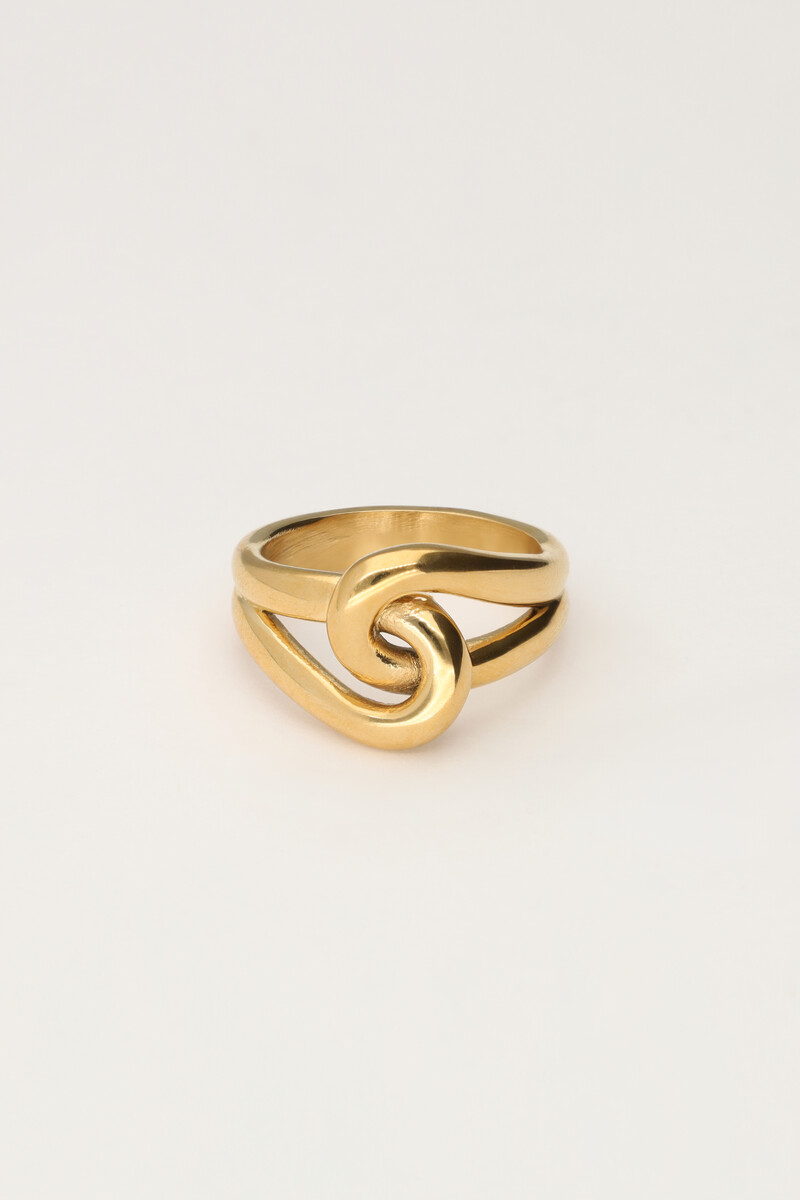 Iconic ring met lus