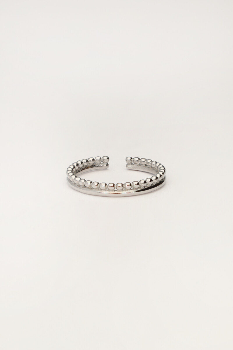 Iconic narrow ring with beads | My Jewellery