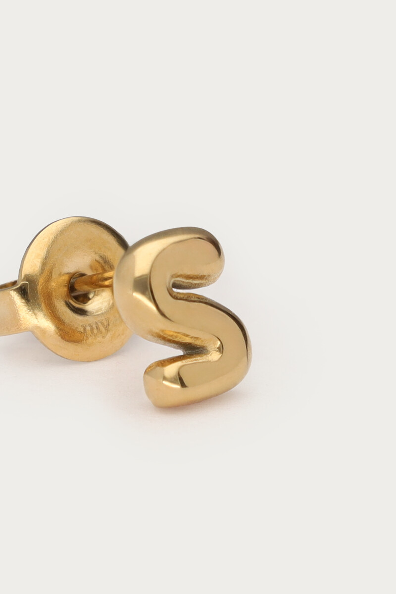 Initial earring single | My Jewellery