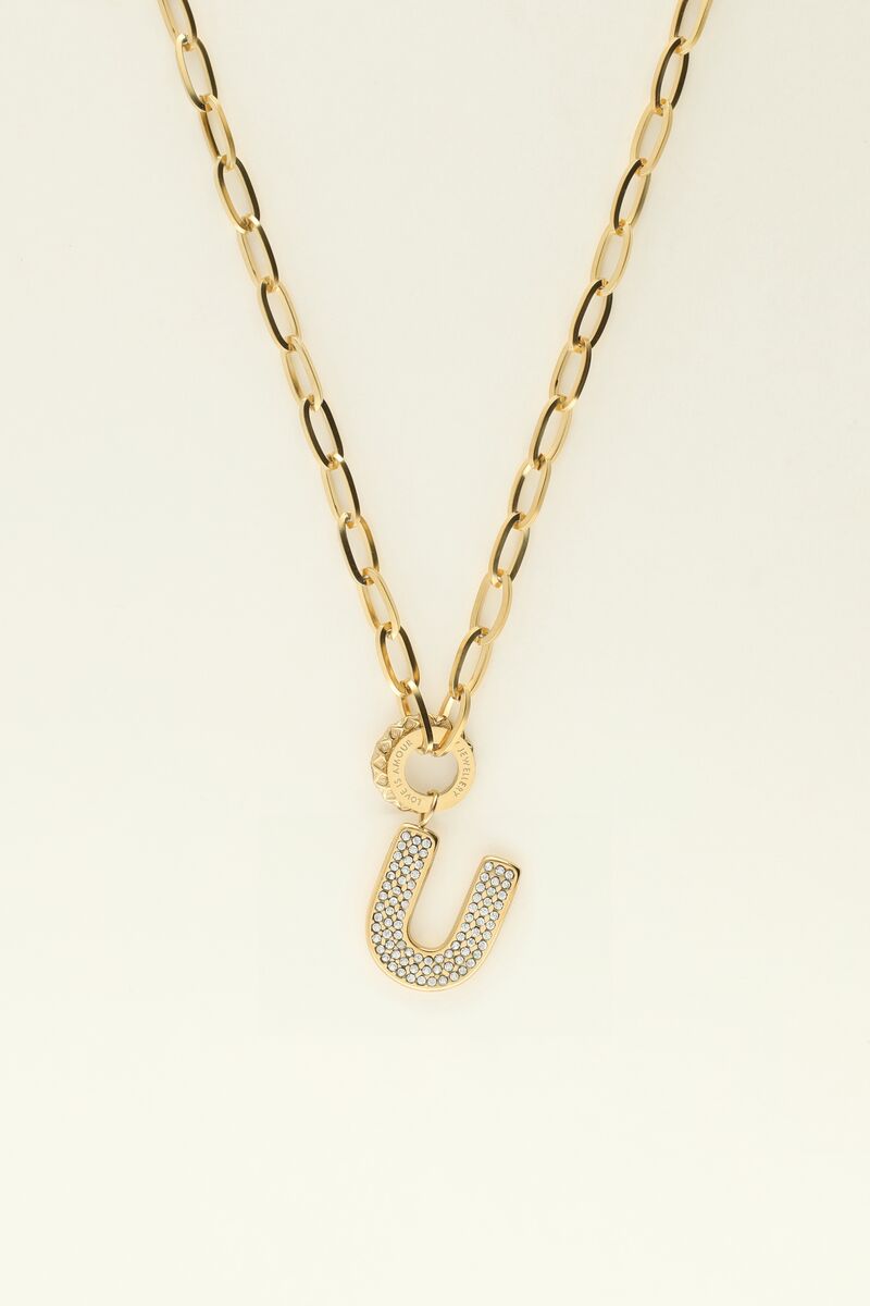 Collier strassà initiale | - My jewellery - Modalova