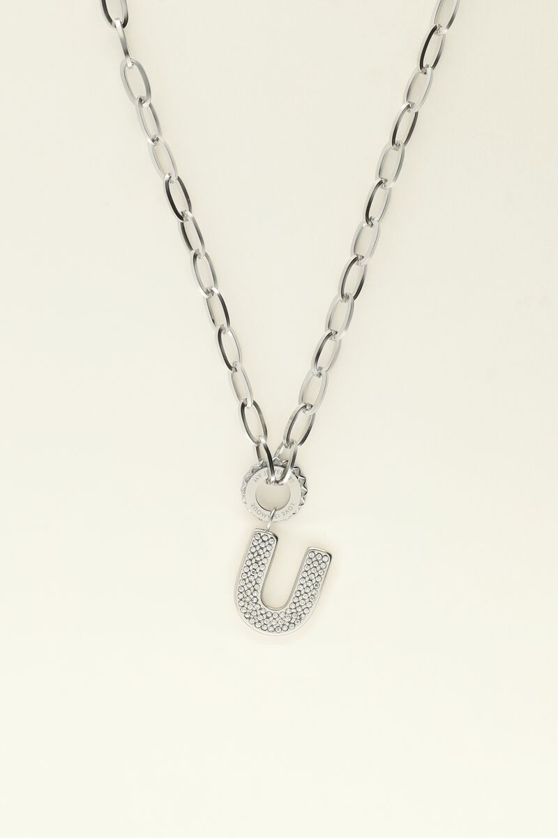 Collier strassà initiale | - My jewellery - Modalova