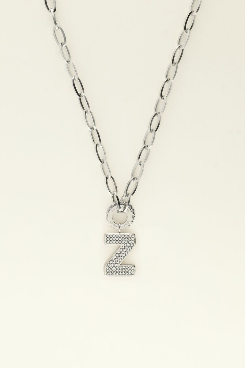 Collier strassà initiale | - My jewellery - Modalova