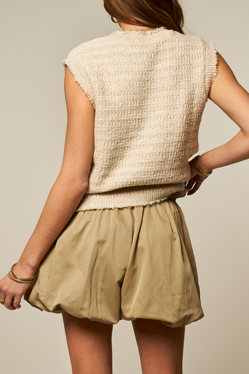 Khaki balloon shorts | My Jewellery