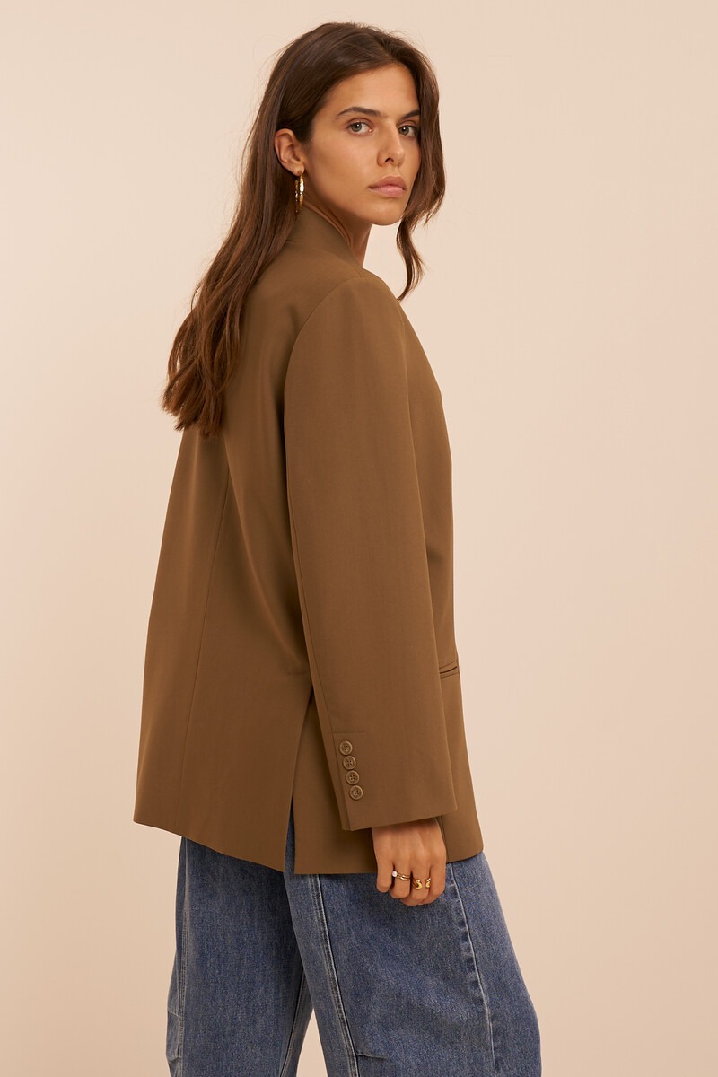 Khaki green oversized blazer | My Jewellery