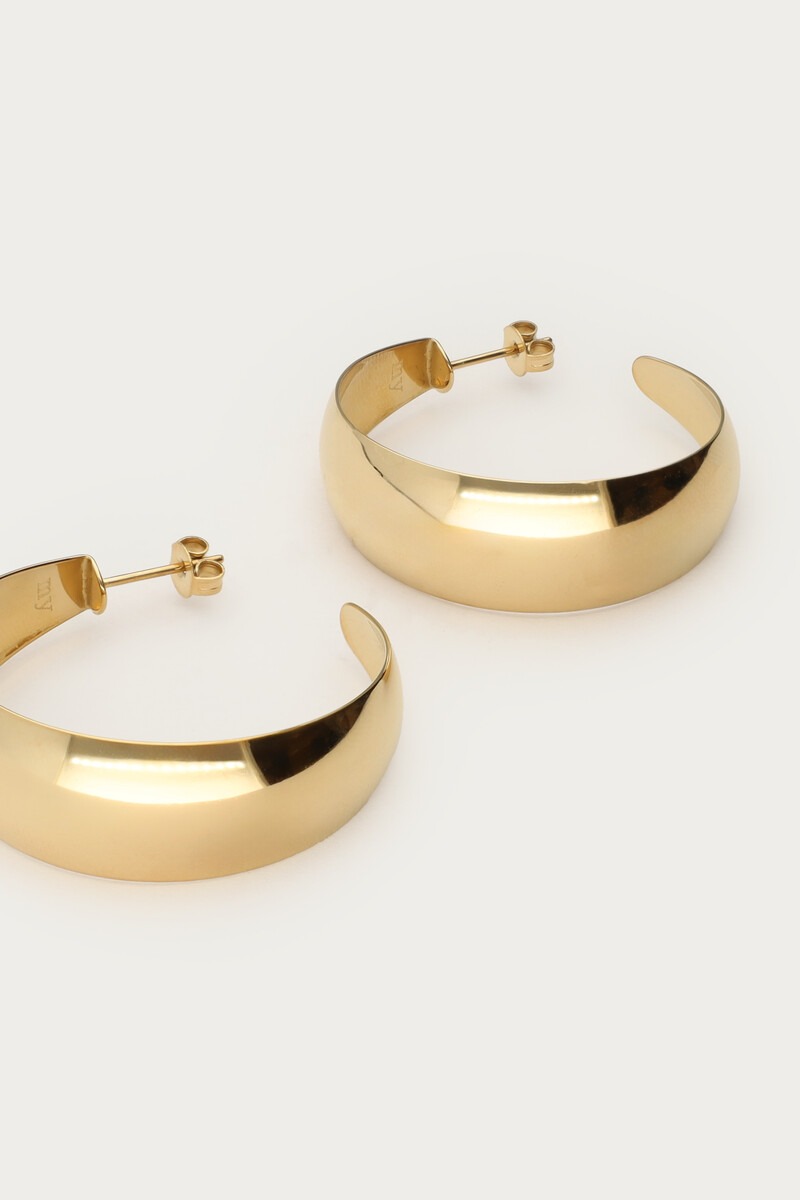Large 90s hoop earrings | My Jewellery