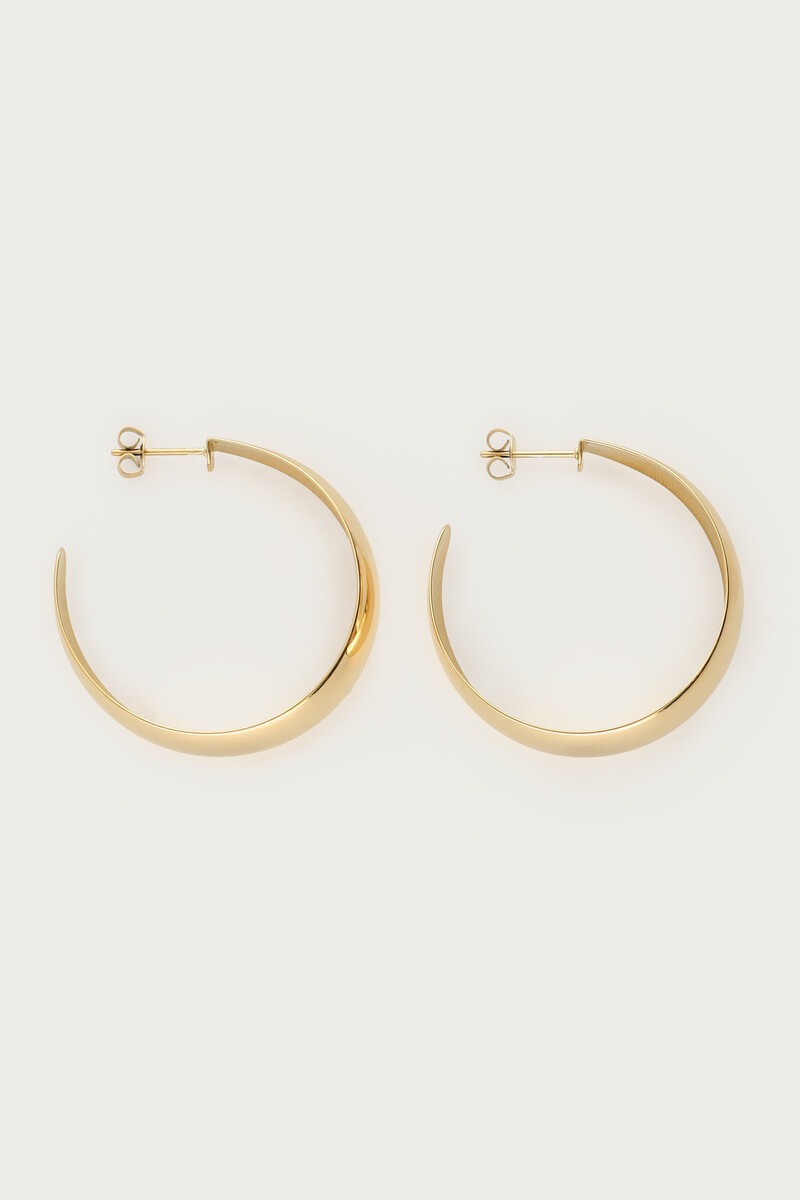 Large 90s hoop earrings | My Jewellery
