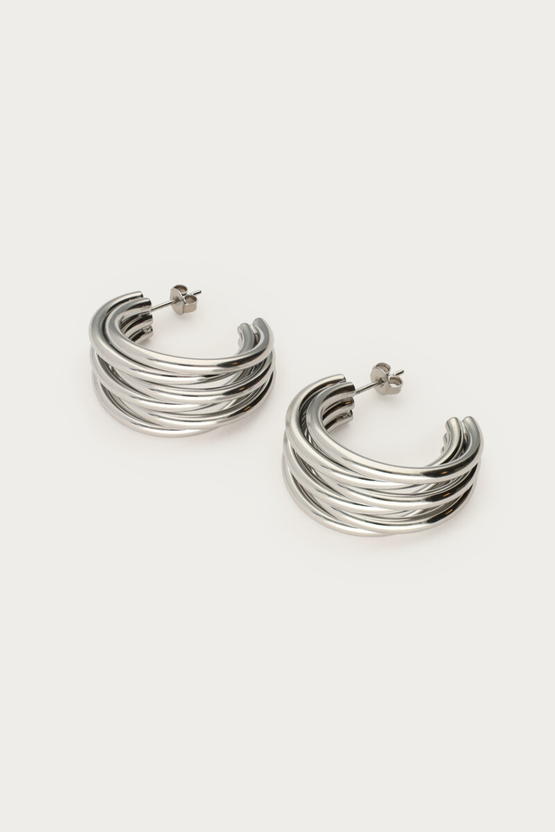 Earrings with multi rows large | My Jewellery