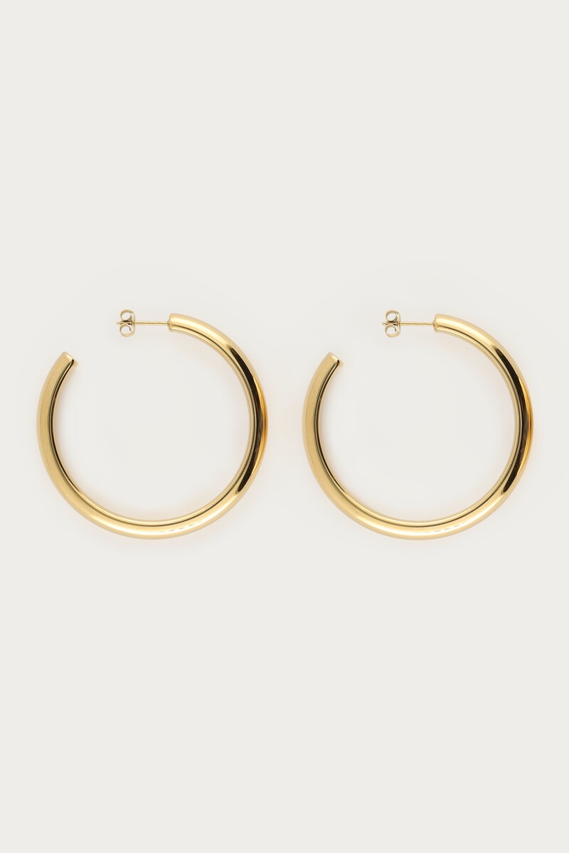 Large hoop earrings | My Jewellery