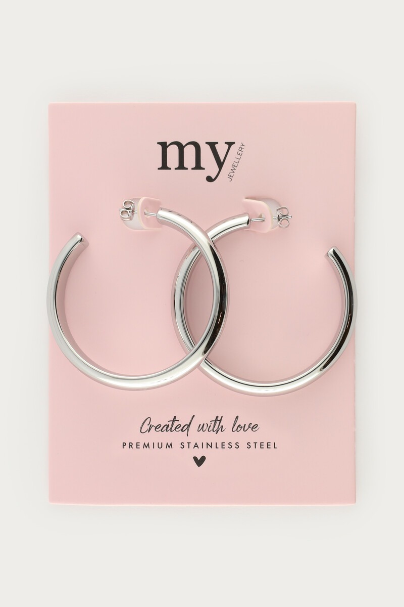 Large hoop earrings | My Jewellery