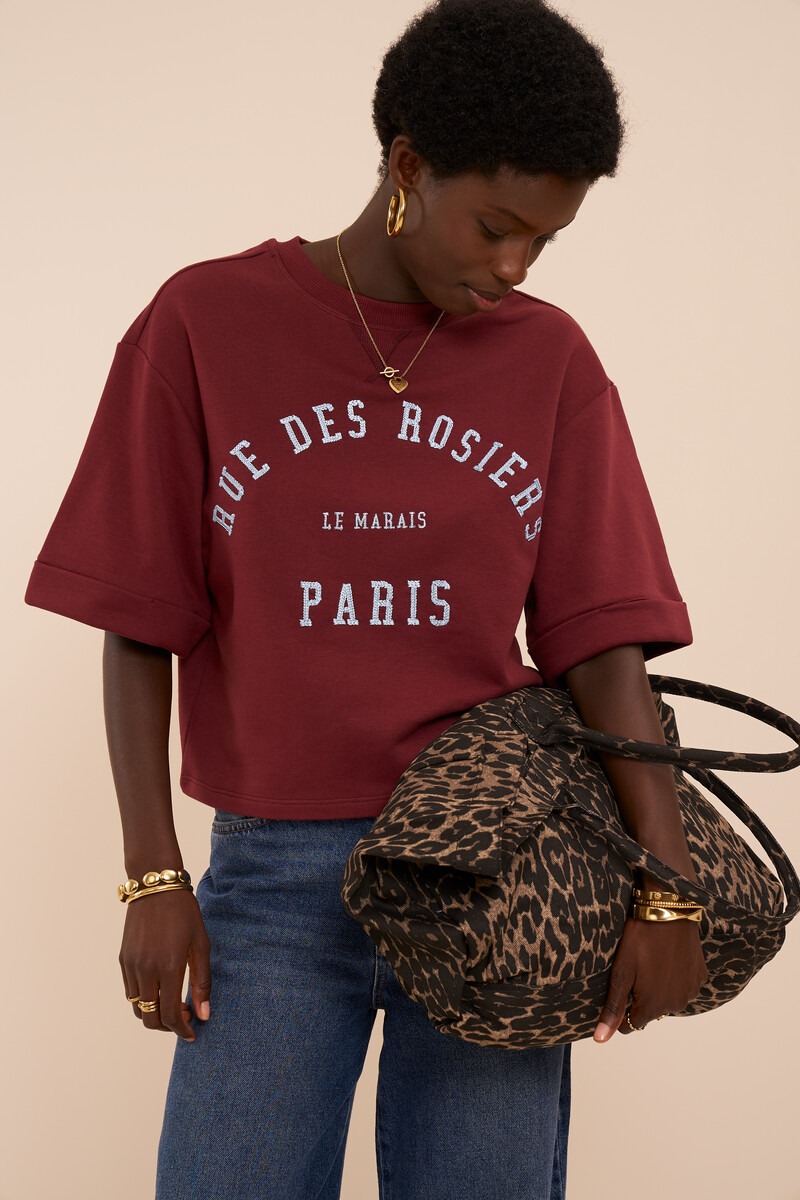 Large tote bag with leopard print | My Jewellery