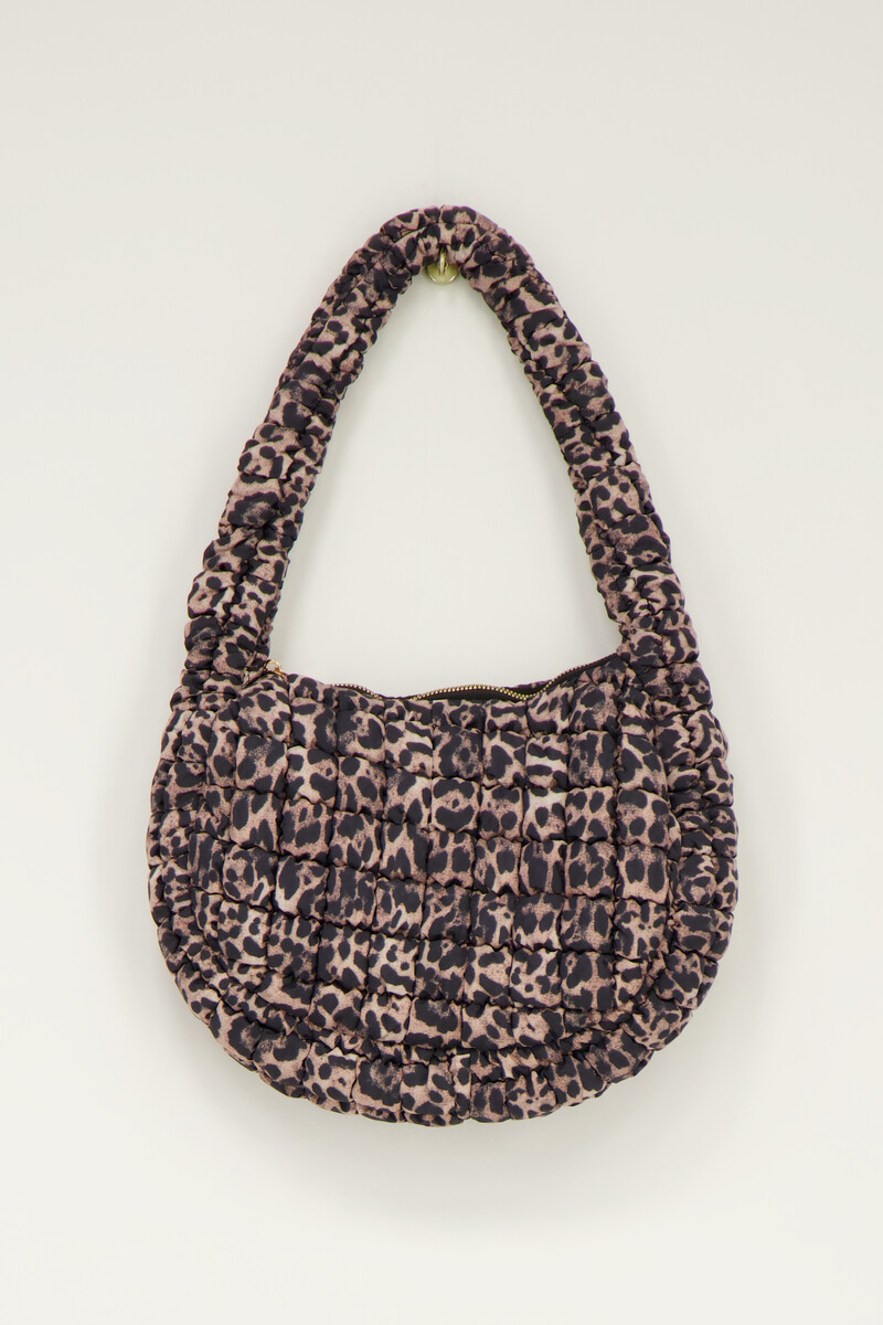 Leopard print bag with smock | My Jewellery