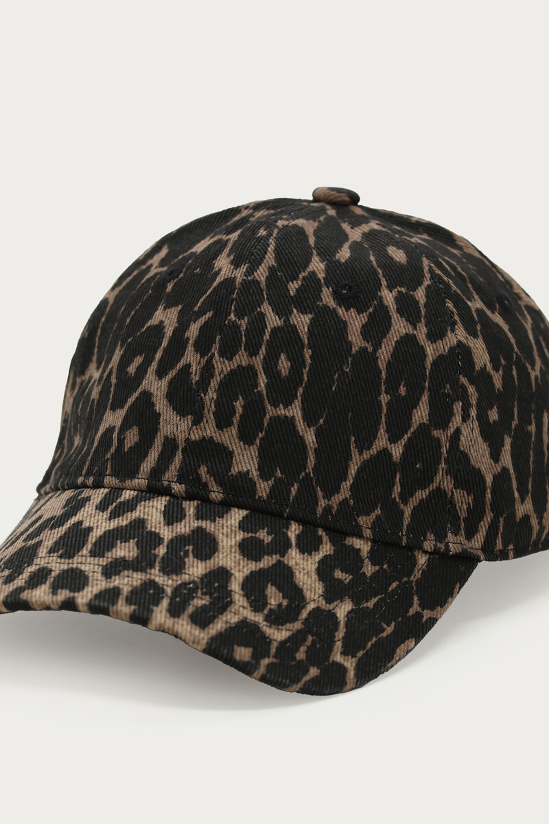 Leopard print cap  | My Jewellery