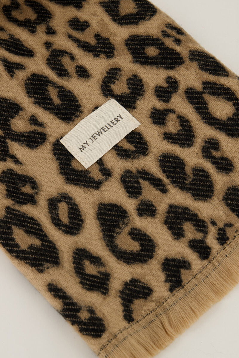 Leopard print scarf | My Jewellery