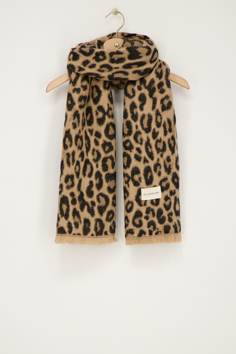 Leopard print scarf | My Jewellery