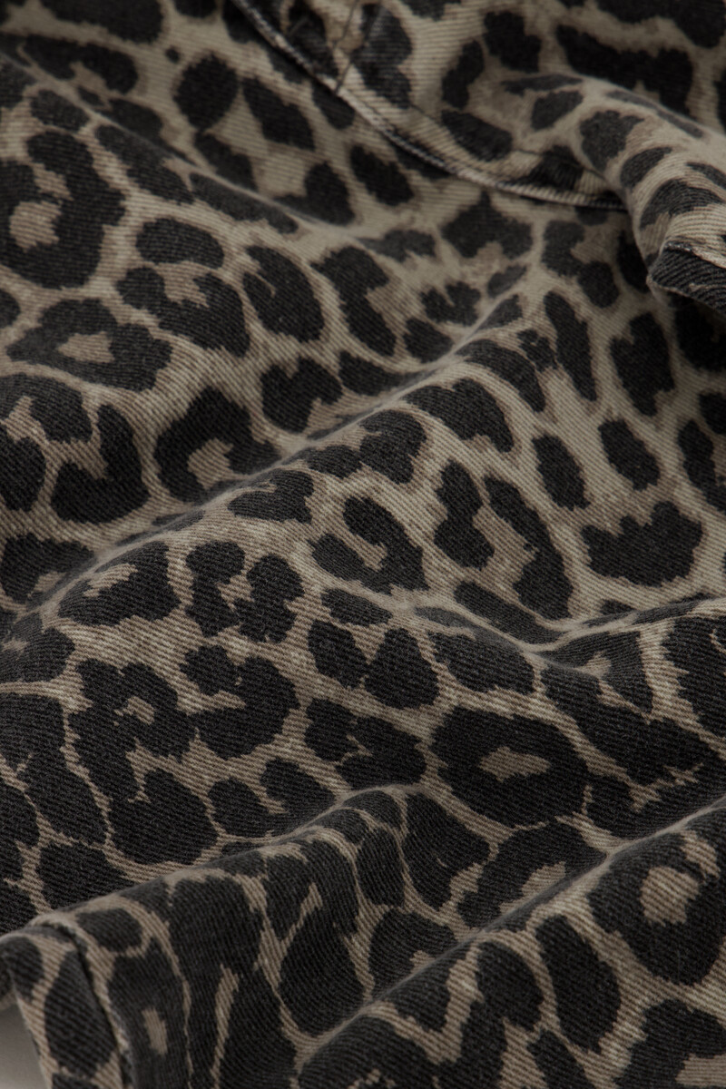 Panther print wide leg jeans | My Jewellery