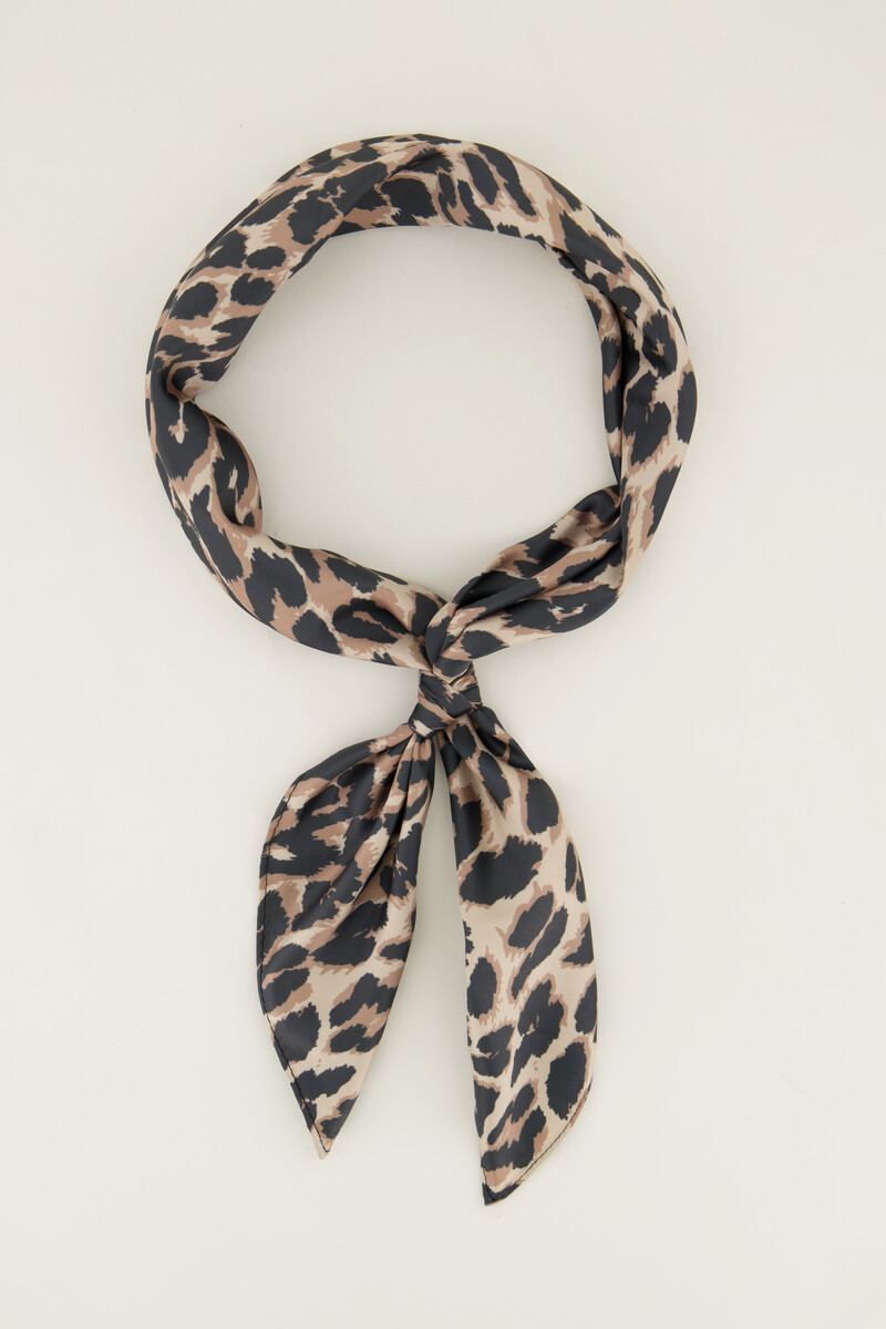 Leopard scarf satin look | My Jewellery
