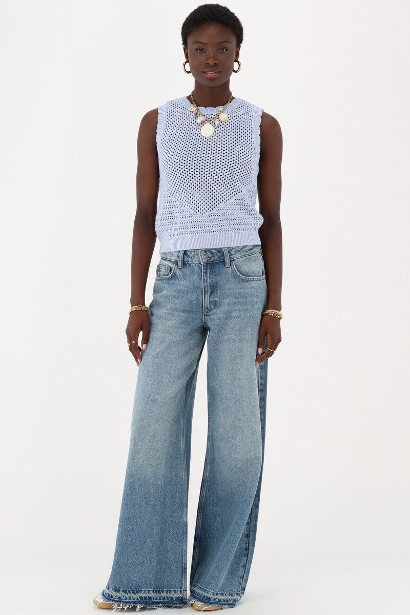 Light blue crochet spencer | My Jewellery