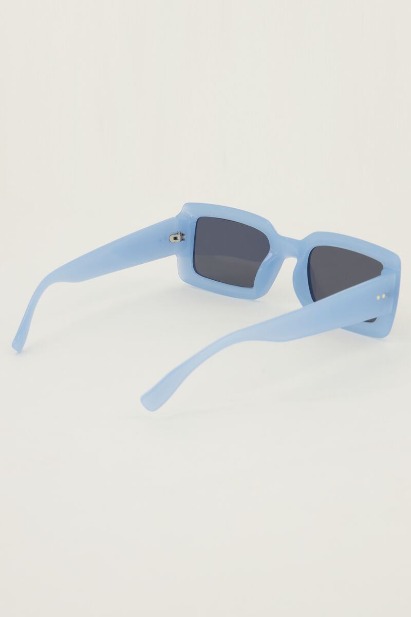 Light blue rectangular sunglasses | My Jewellery