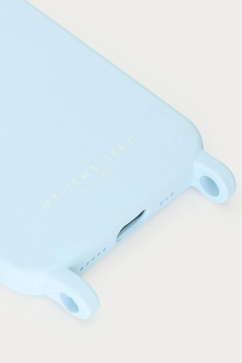 Light blue phone case silicone | My Jewellery