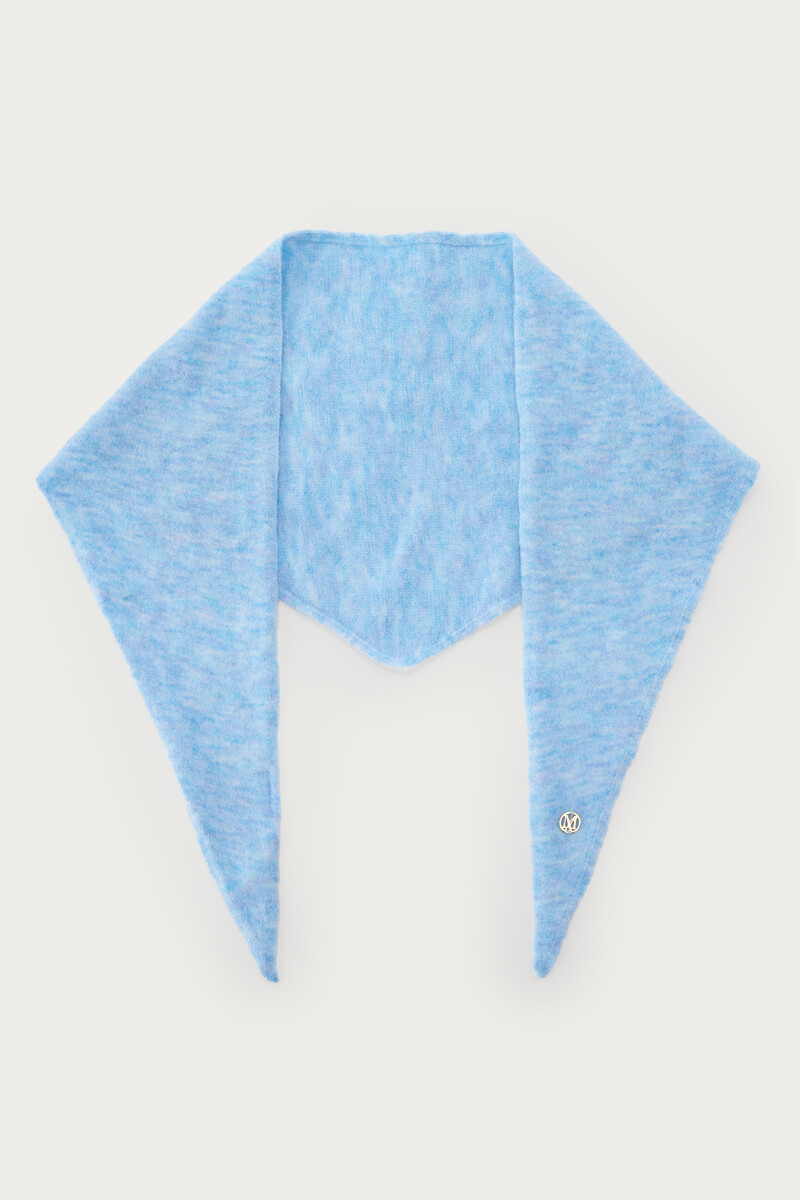 Light blue triangle scarf | My Jewellery