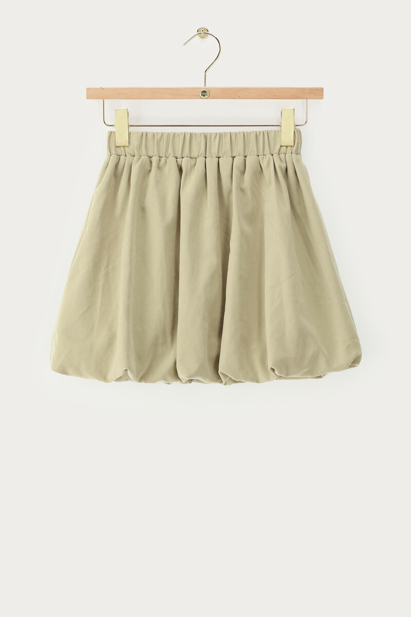 Light green balloon skirt with elastic band | My Jewellery