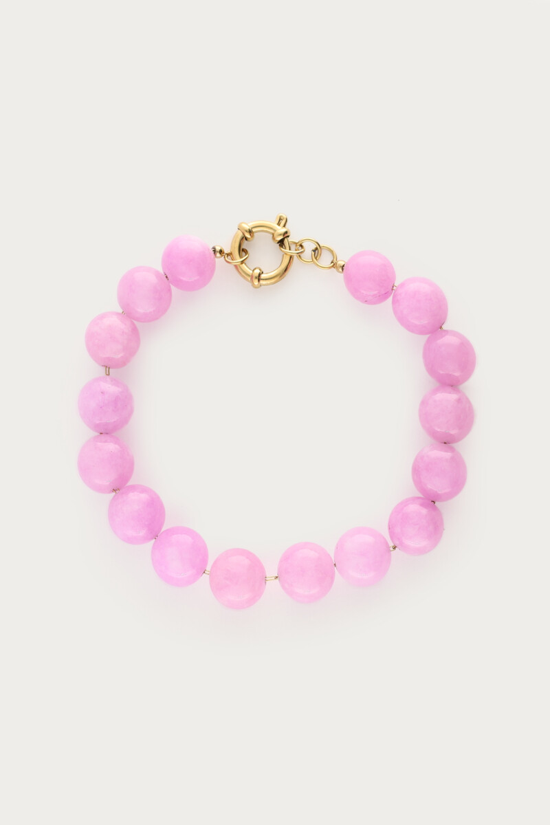 Light pink bracelet with beads | My Jewellery