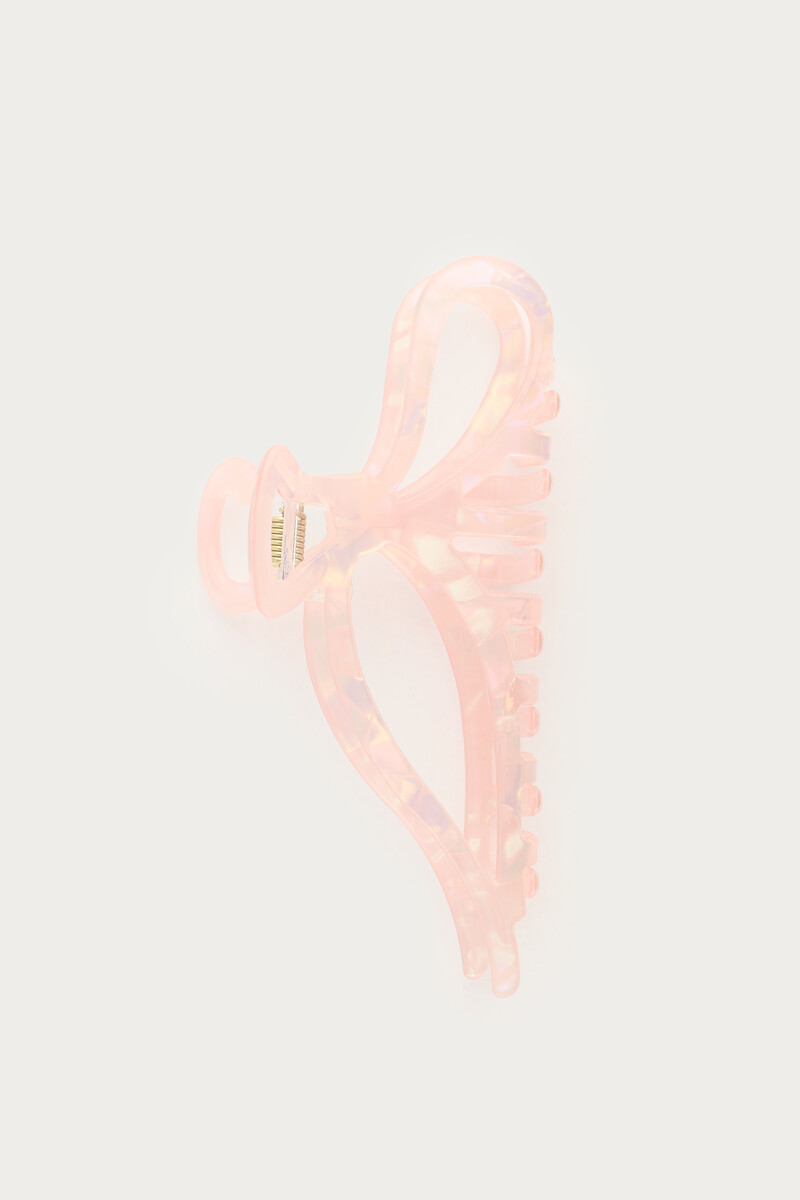 Light pink hair clip with bow | My Jewellery