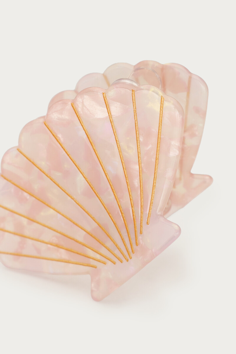 Light pink mini hair clip shell | My Jewellery