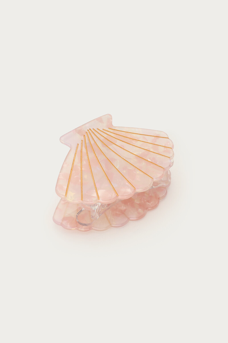 Light pink mini hair clip shell | My Jewellery
