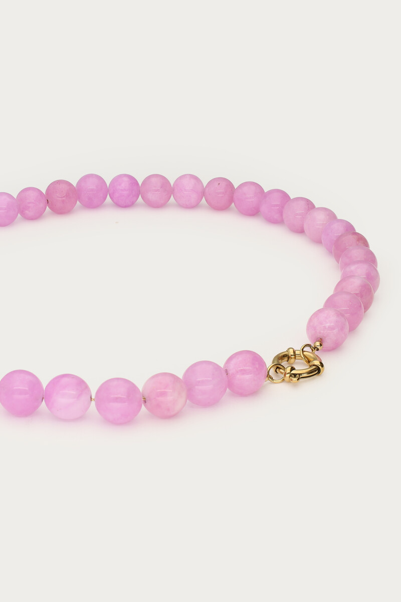 Light pink necklace with beads | My Jewellery