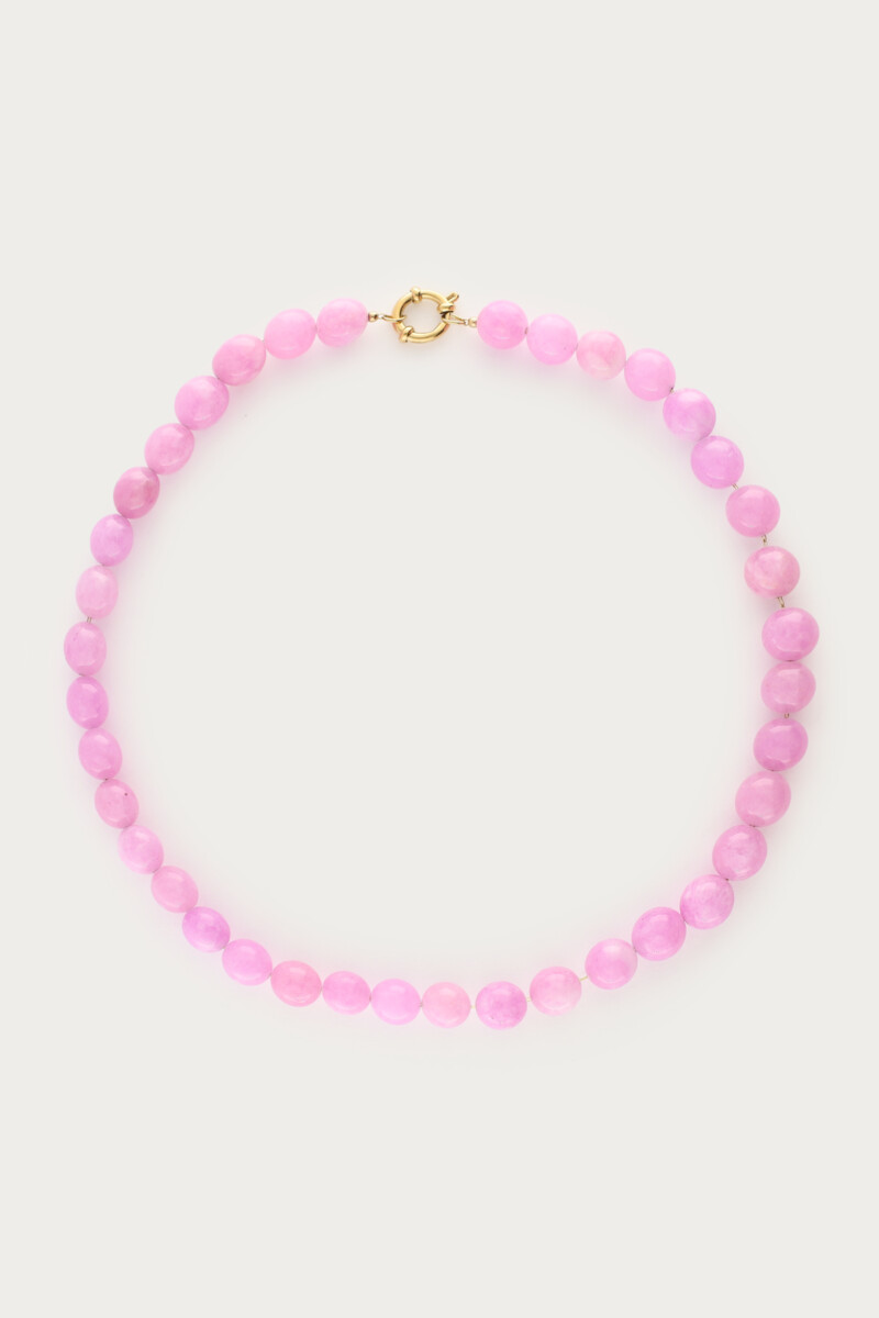 Light pink necklace with beads | My Jewellery