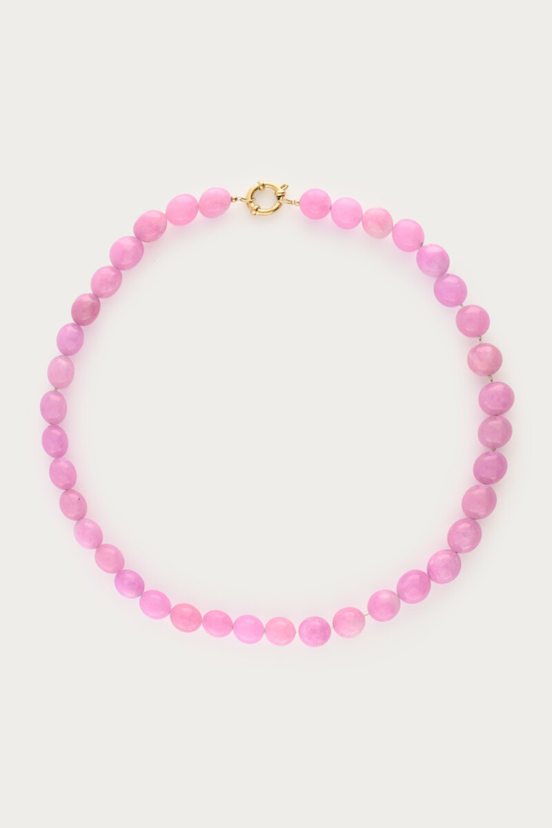 Light pink necklace with beads | My Jewellery