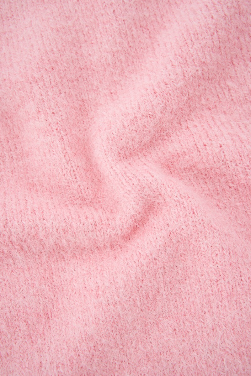 Light Pink Oversized Knitted Sweater | My Jewellery