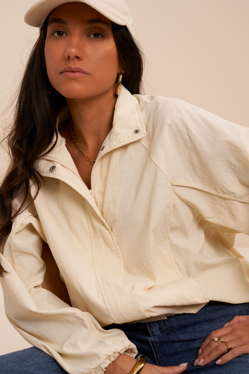 Light yellow track jacket | My Jewellery