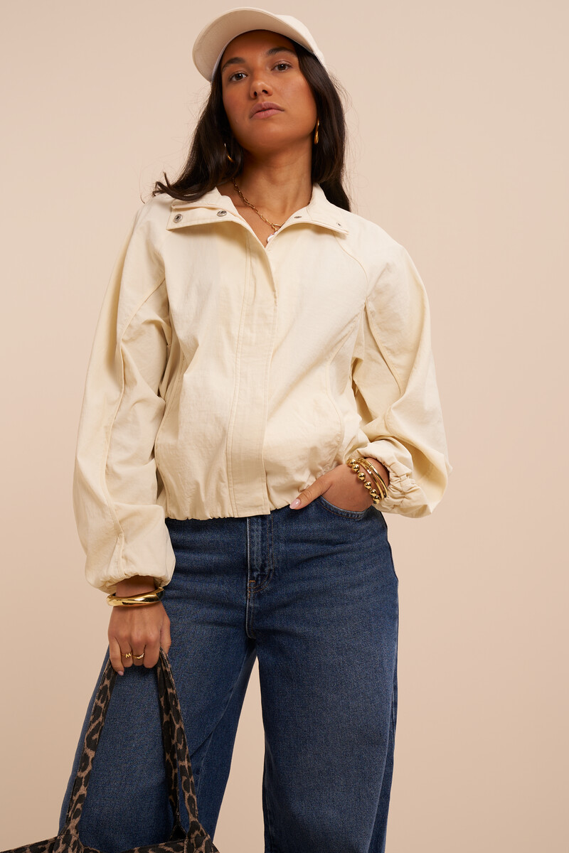 Light yellow track jacket | My Jewellery