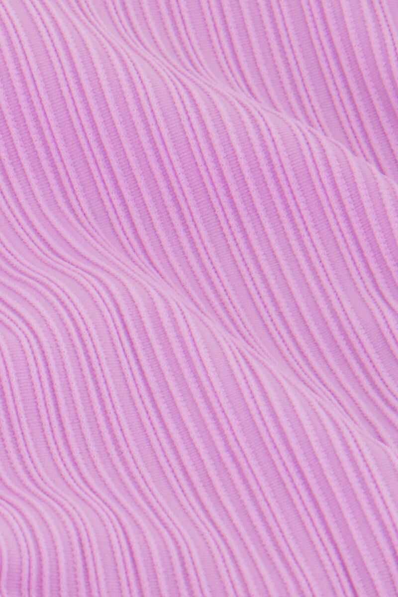 Lilac bikini bottoms with rib and ties | My Jewellery