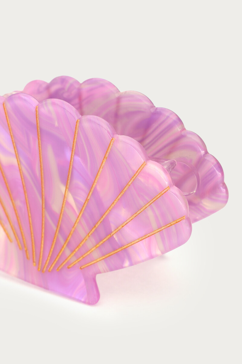 Lilac mini hair clip shell | My Jewellery