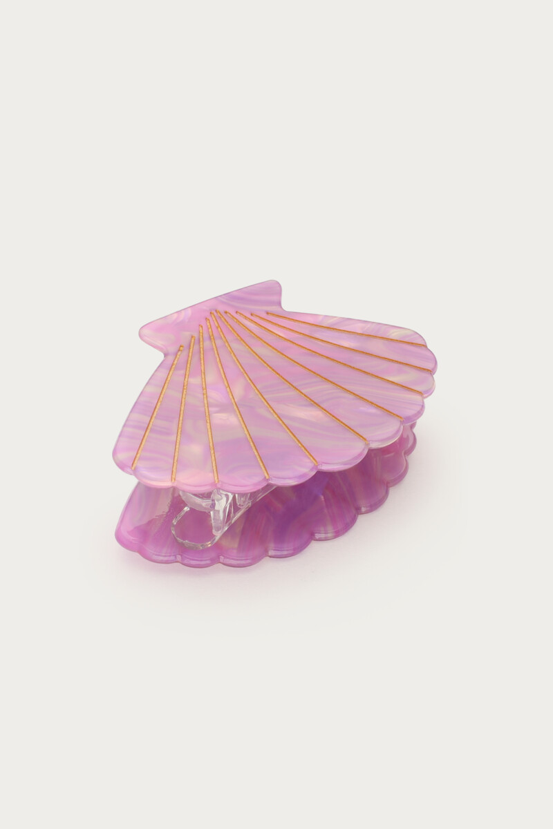 Lilac mini hair clip shell | My Jewellery